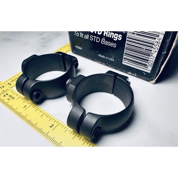 Vintage Leupold Mark 4 30MM STD Rings NOS # 45584 Scope Mounts Medium M Profile - Picture 1 of 5